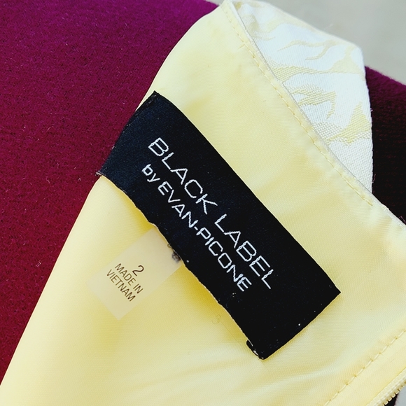 Evan Picone Dress Vtg Sz 2 Brocade Fit & Fare Classic Timeless Jacquard - Picture 10 of 16